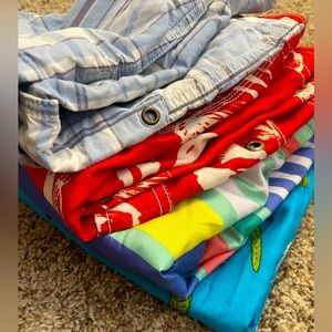 Gap Gymboree Ralph Lauren bathing suits boys lot size 10 12